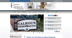 Desktop Screenshot of northandoverchiropractor.com